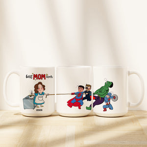 Best Mom Ever, Personalized Coffee Mug, Gift For Mom, Mother's Day Gifts - Coffee Mug - GoDuckee