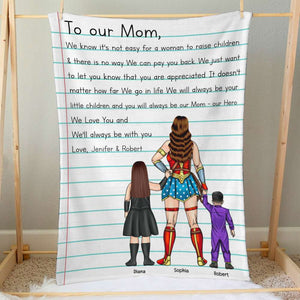 Mom 03naqn040423tm Personalized Blanket - Blanket - GoDuckee