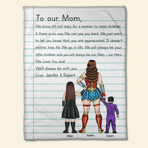 Mom 03naqn040423tm Personalized Blanket - Blanket - GoDuckee