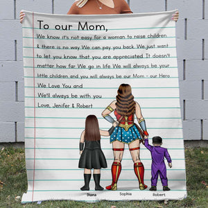 Mom 03naqn040423tm Personalized Blanket - Blanket - GoDuckee