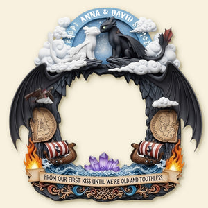 Night Creature Couple Mirror - Personalized Gifts For Couple 02tgmg300725 - Mirror - GoDuckee