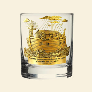 Jesus Personalized 11oz Round Whiskey Glass - Personalized Gifts For Family 01hymg140825 - Whiskey Glass - GoDuckee