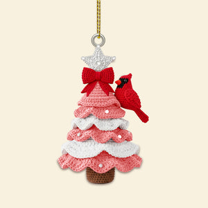 Family Christmas Tree Acrylic Ornament - Personalized Gift For Christmas 02NAMG060925 - Ornament - GoDuckee
