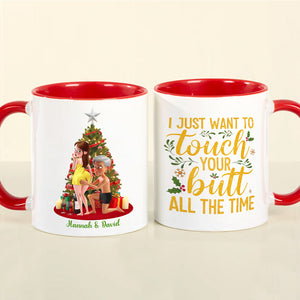 Naughty Couple Coffee Accent Mug - Personalized Gifts For Couple Coffee Mug 02NAMG120925HG - Coffee Mug - GoDuckee