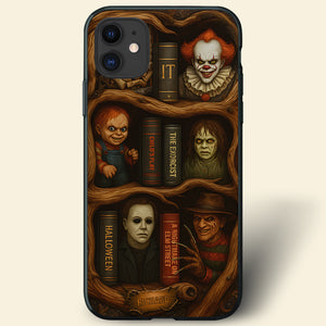 Horror Character Phone Case - Personalized Gifts For Horror Lovers 03tota080825 - Phone Case - GoDuckee