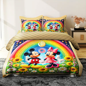 Personalized Gifts For Couple Quilt Bed Set 05ohtn210125 - Blanket - GoDuckee