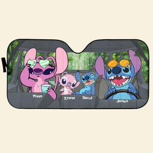 Personalized Gifts For Family Windshield Sunshade 01ohdc140624 - Doormat - GoDuckee