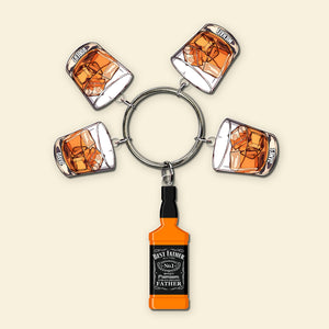 Personalized Gifts For Dad Tag Keychain 01OHDC010624 - Keychains - GoDuckee