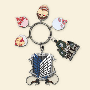 Personalized Gifts For Dad Tag Keychain 02KADC240524HH - Keychains - GoDuckee