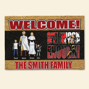Personalized Gifts For Family Doormat 05TODC040624HH - Doormats - GoDuckee