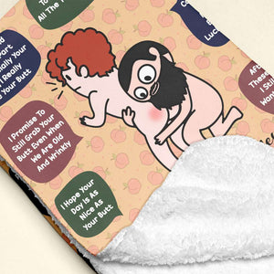 Personalized Gifts For Couple Blanket 04OHDC220624HH - Blanket - GoDuckee