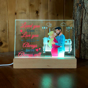 Personalized Gifts For Couple LED Light Love You Then Love You Still 03natn190224da - Led Lights - GoDuckee