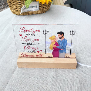 Personalized Gifts For Couple LED Light Love You Then Love You Still 03natn190224da - Led Lights - GoDuckee