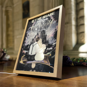 Couple Gift, Personalized Light Picture Frame, New World Couple Picture Frame 04TOTI161123TM - Poster & Canvas - GoDuckee