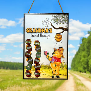 Personalized Gifts For Grandma Wood Sign Sweet Honeys 03HTDT010224 - Wood Signs - GoDuckee