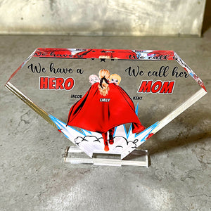 Personalized Gifts For Mom Plaque We Call Her Mom 02qhpu010224 - Shaped Plaques - GoDuckee