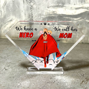 Personalized Gifts For Mom Plaque We Call Her Mom 02qhpu010224 - Shaped Plaques - GoDuckee