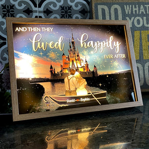 And They Lived Happily Ever After 06QHDT060723TM Personalized Light Picture Frame, Gifts For Him - Poster & Canvas - GoDuckee