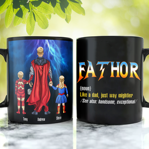 Father's Day 01HUPO080423TM-01 Personalized Coffee Mug - Coffee Mug - GoDuckee