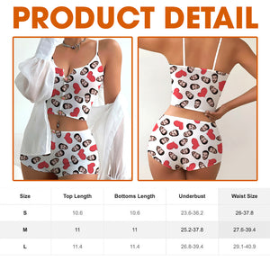 (Shao) Personalized Lingerie Set - Mẫu - AOP Products - GoDuckee