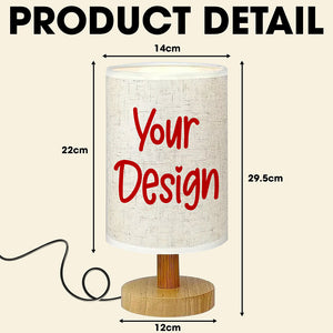 Personalized Gift For Mom Table Lamp Mother's Day Super Mom 04HUDT250325PA - Table Lamp - GoDuckee