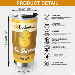 Gift For Cat Lover, Personalized Tumbler, Custom Cat Gamer Tumbler 04NAHN270623 - Tumbler Cup - GoDuckee