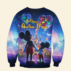 Personalized Gifts For Autism Mom 3D Shirt, Dreamy Landscapes In Magical World 03TGLU100325 - AOP Products - GoDuckee