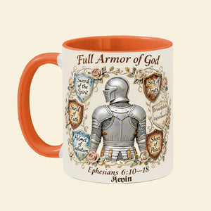 Armor Of God Coffee Accent Mug - Personalized Gifts For Christian 03pata261225 - Coffee Mug - GoDuckee