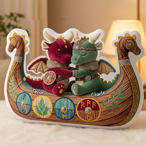 Cuddly Couple Pillow - Personalized Gifts For Couple 05PGLU031225 - Pillow - GoDuckee