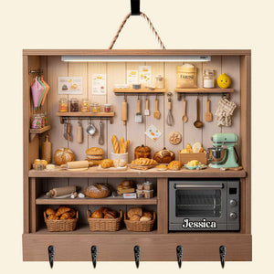 Bakery Acrylic Key Hanger - Personalized Gifts For Bakers 07hylu101225 - Key Hanger - GoDuckee