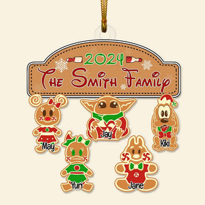 Personalized Gifts For Grandma Christmas Acrylic Ornament 01OHLU211024 - Ornament - GoDuckee