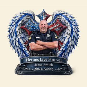 Always Remembered Office Workers Plaque - Personalized Memorial Gift For Office Workers 02HULU300126 - Shaped Plaques - GoDuckee