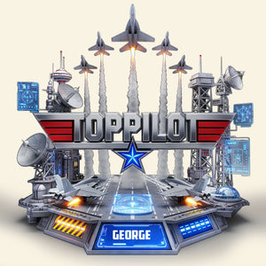 Top Pilot Acrylic Plaque - Personalized Gifts For Pilot 02OHLU050625 - Shaped Plaques - GoDuckee