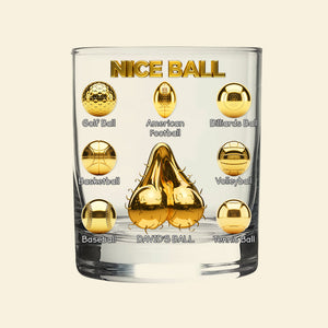 Funny Nice Ball Round Glass - Personalized Gifts For Him 07OHLU251125 - Glass - GoDuckee
