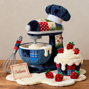 Cute Baking Mixer Pillow - Personalized Gifts For Bakers 06PALU111225 - Pillow - GoDuckee