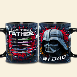 Personalized Gifts For Dad Coffee Mug - I Am Their Father 02HULU090425 - Coffee Mug - GoDuckee