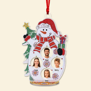 Custom Photo Gifts For Family Ornament Christmas 01XQLU230924 - Ornament - GoDuckee