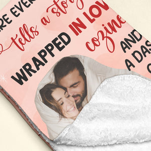 Our Couple Blanket Where Every Snuggle Tells A Story-Custom Photo Blanket- Couple Gift - Blanket - GoDuckee
