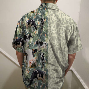 Farmer Don't be a salty heifer Hawaiian Shirt, Aloha Shirt - Hawaiian Shirts - GoDuckee