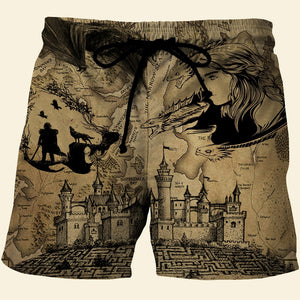 G.O.T Map Hawaiian Shirt and Shorts - G.O.T Map Pattern - Hawaiian Shirts - GoDuckee