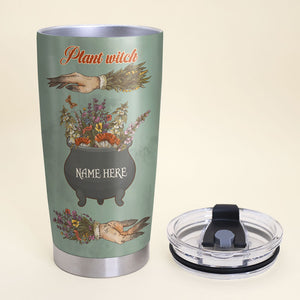 Gardening Tumbler - Witch Because Murder Is Wrong - Tumbler Cup - GoDuckee