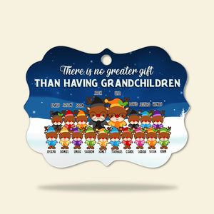 Grandparent There Is No Greater Gift - Personalized Ornament - Ornament - GoDuckee