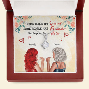 Bestie You Happen To Be Both - Personalized Alluring Beauty Necklace - Jewelry - GoDuckee