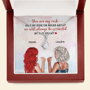 Bestie You Are My Rock - Personalized Alluring Beauty Necklace - Jewelry - GoDuckee