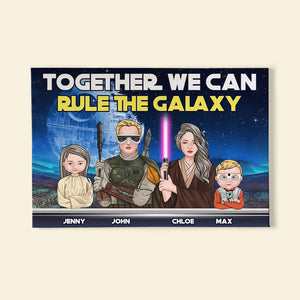 Family 04HUHN021222TM Poster Canvas - Poster & Canvas - GoDuckee