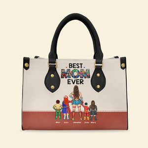 Mother's Day Personalized Leather Bag 04QHHN280323TM - Leather Bag - GoDuckee