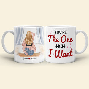 You're The One That I Want, Personalized Tumbler, Gifts For Couple - Coffee Mug - GoDuckee