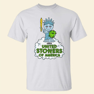 United Stoners Of America Personalized Weed Shirt Gift For Him - Shirts - GoDuckee