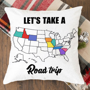 Personalized Biker Pillow - Riding Partners For Life - Pillow - GoDuckee