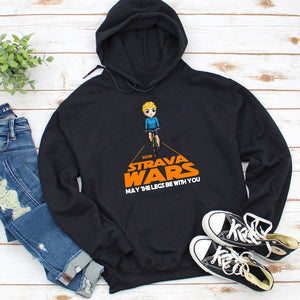 Personalized Cycling Shirts - Strava Wars May The Legs Be With You - Shirts - GoDuckee